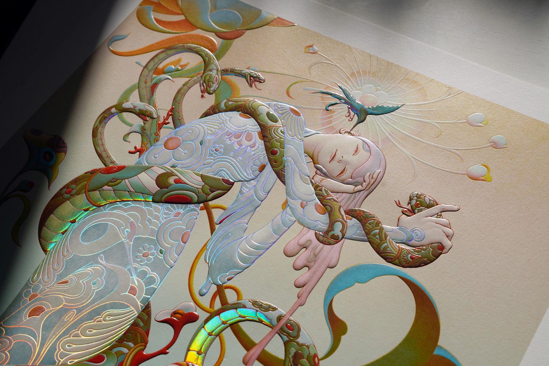 希少品/限定100部】ジェームズジーン James Jean シルク