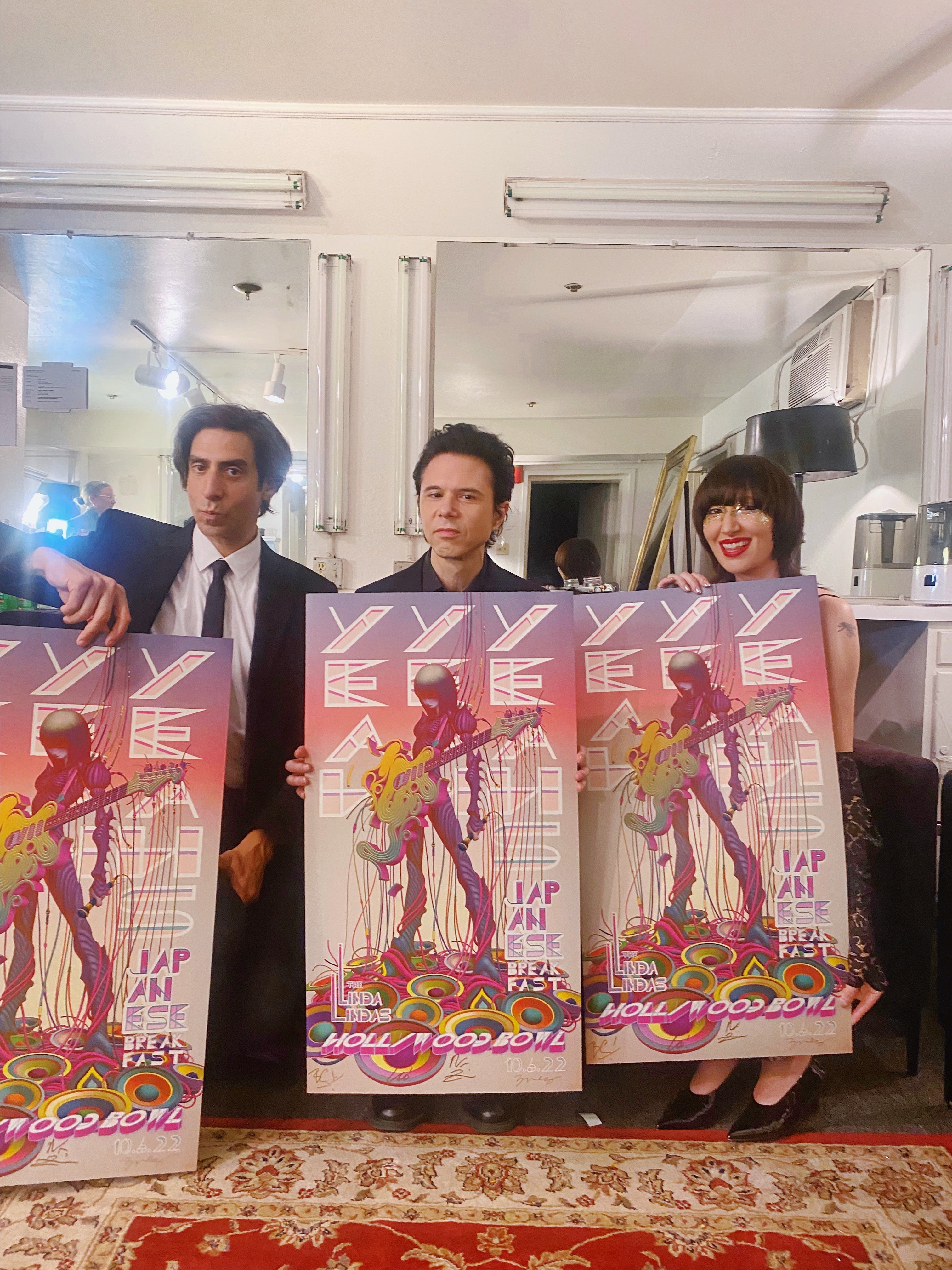 Yeah Yeah Yeahs Hollywood Bowl Poster - Signed